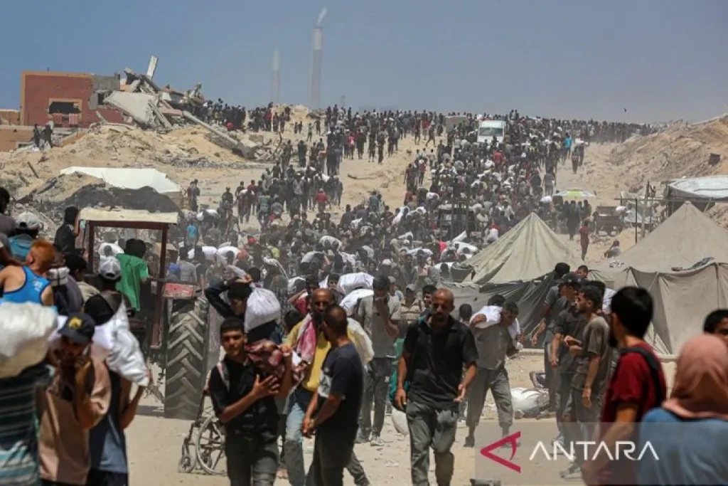 Empat Anggota DPR AS desak Trump segera akhiri perang Gaza. FOTO ANTARA 